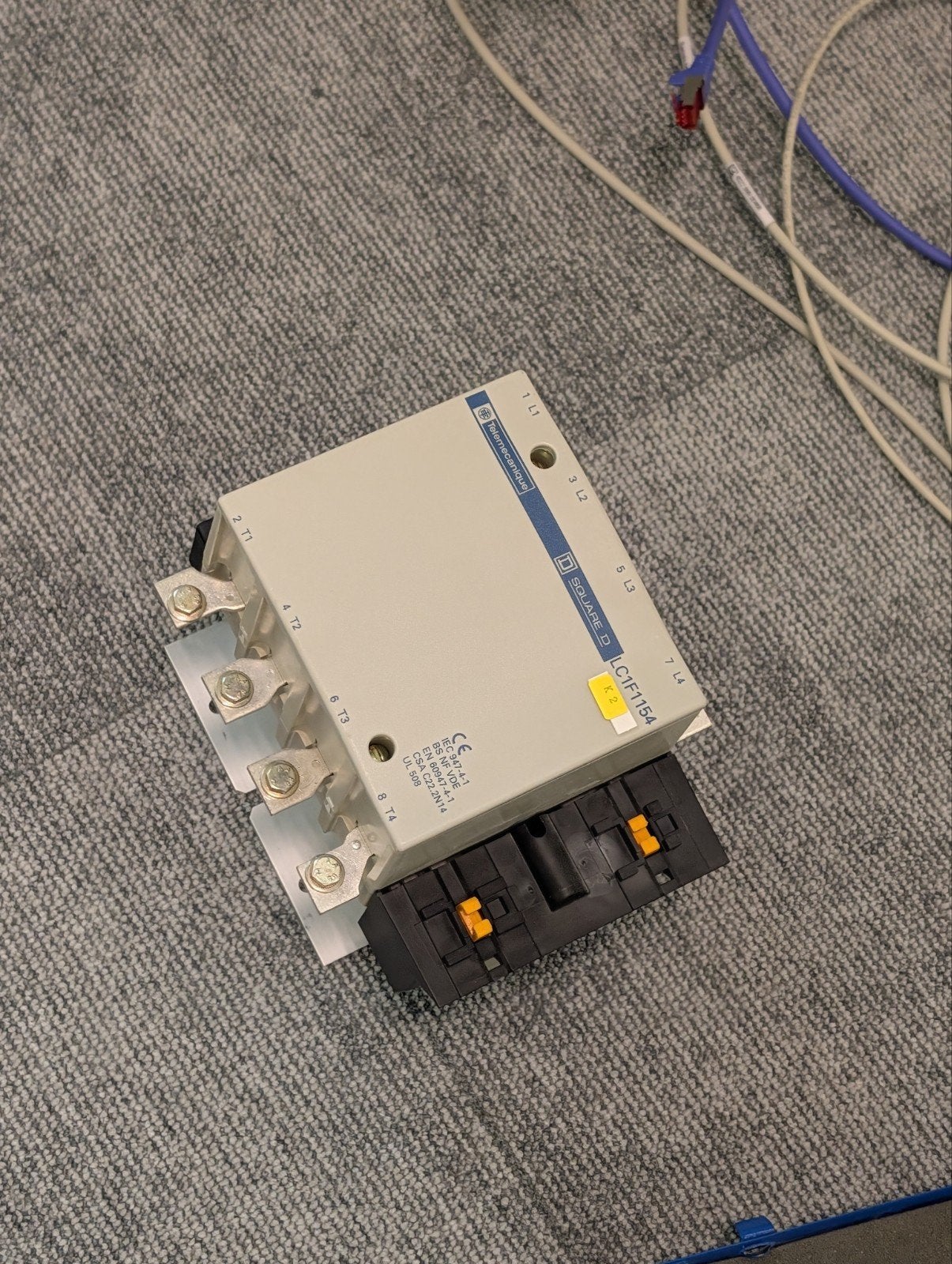 2 x Telemecanique  vermogensmagneetschakelaar, Ophalen of Verzenden, Gebruikt