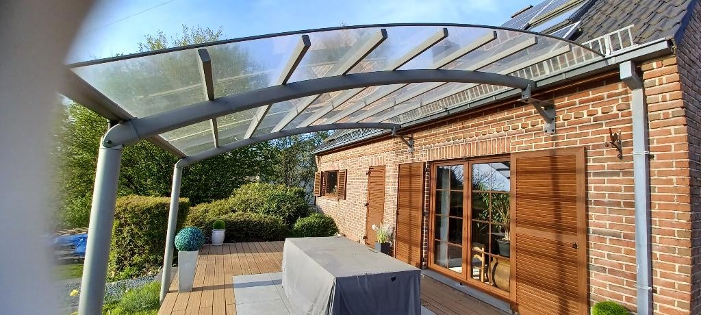 Abri de terrasse Ovalux, Tuin en Terras, Overkappingen, Ophalen, Zo goed als nieuw, Carport
