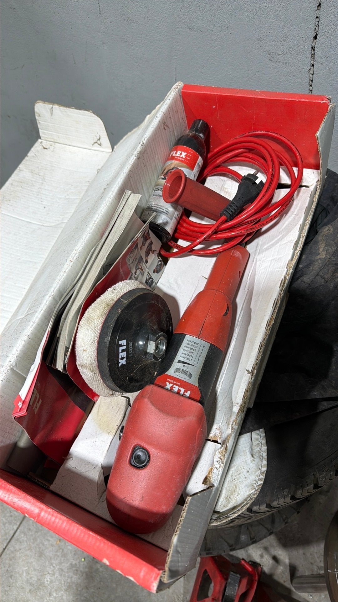 Flex Polijstmachine, Auto diversen, Ophalen