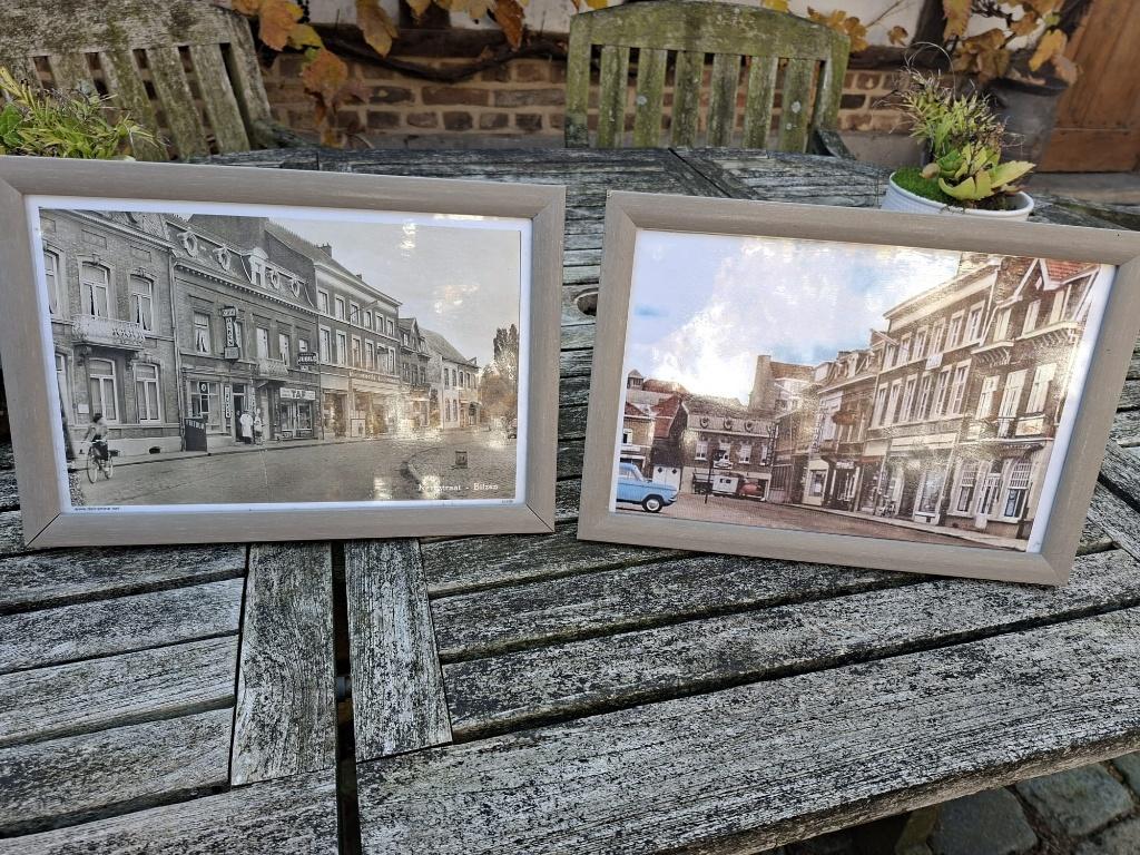 2 oude foto's BILZEN, begin 1900, Ophalen of Verzenden
