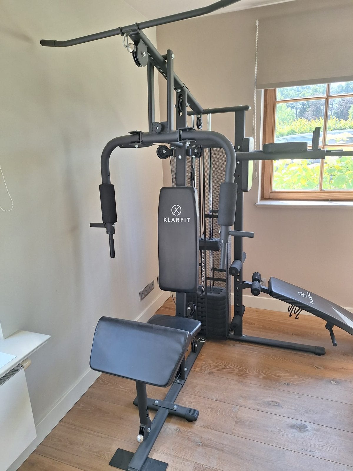 Klarfit homegym, Sport en Fitness, Fitnessapparatuur, Ophalen, Zo goed als nieuw