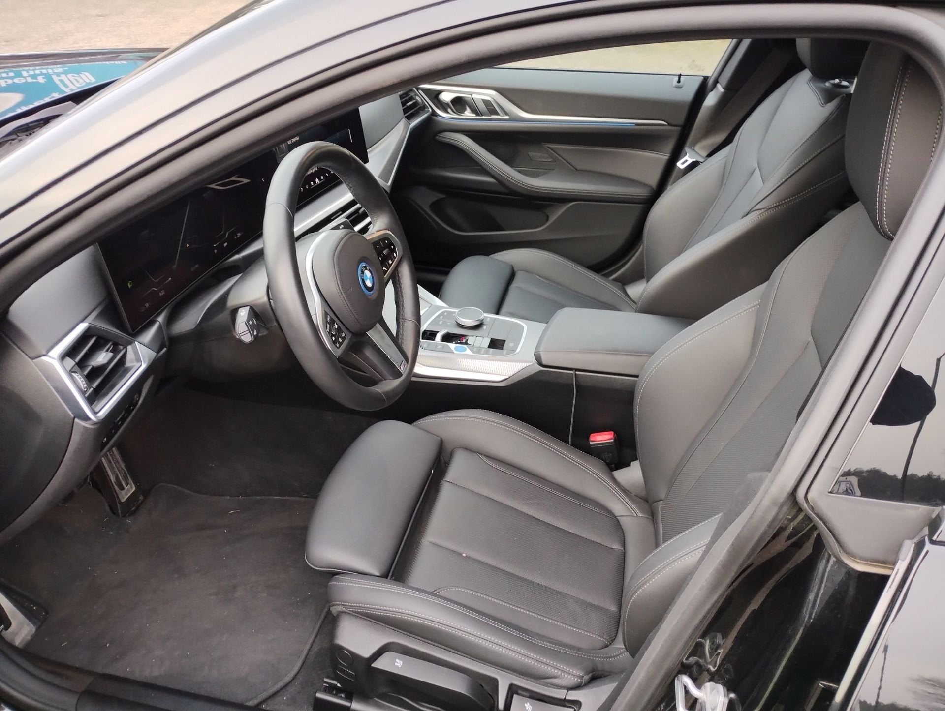Bmw I4 Edrive 40, Achterwielaandrijving, Gebruikt, Euro 6, Zwart