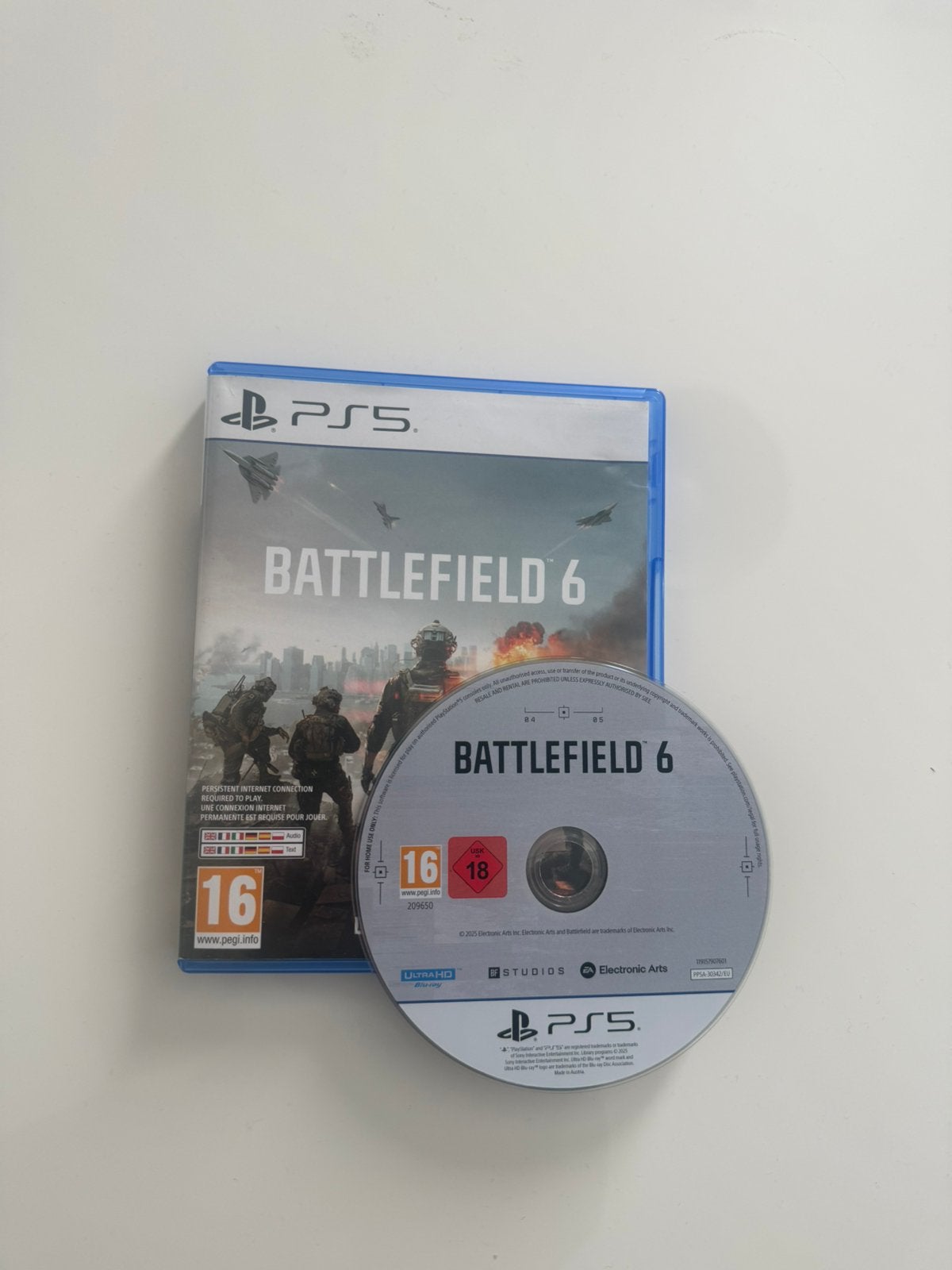 Battlefield 6 Te Koop voor Playstation 5, Ophalen, Zo goed als nieuw