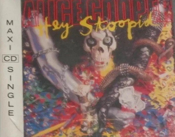 Alice Cooper Hey Stoopid maxi single cd 3 titres 1991, Comprend un boîtier, Comme neuf, Pop, Envoi