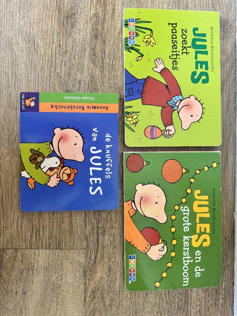 3 Boekjes Jules - Annemie Berebrouckx, Ophalen of Verzenden, Zo goed als nieuw