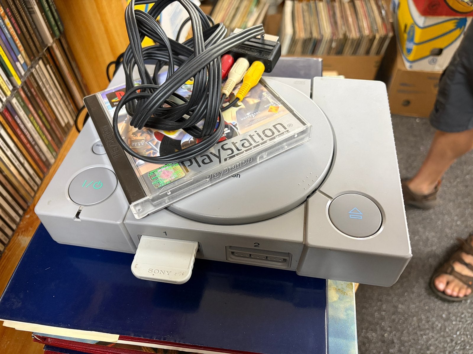 Sony PlayStation 1 + Crash Bandicoot 3 – €60, Consoles de jeu & Jeux vidéo, Enlèvement, Utilisé