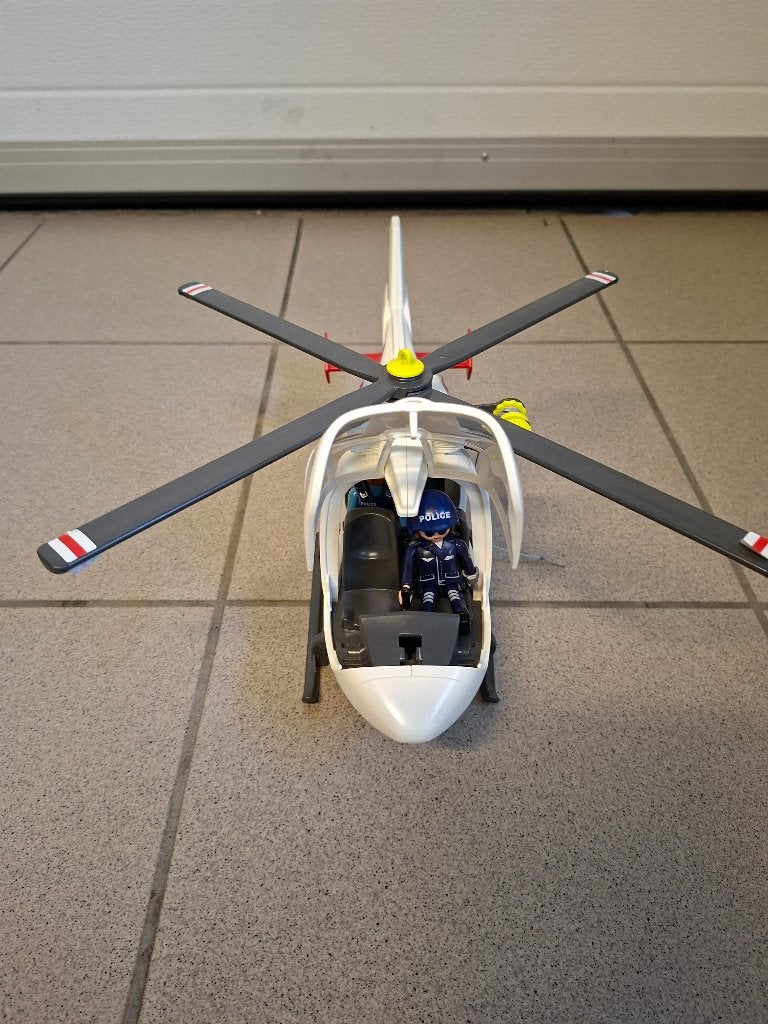playmobiel Helicopter, Kinderen en Baby's, Speelgoed | Playmobil, Ophalen, Zo goed als nieuw, Losse onderdelen, Voertuig