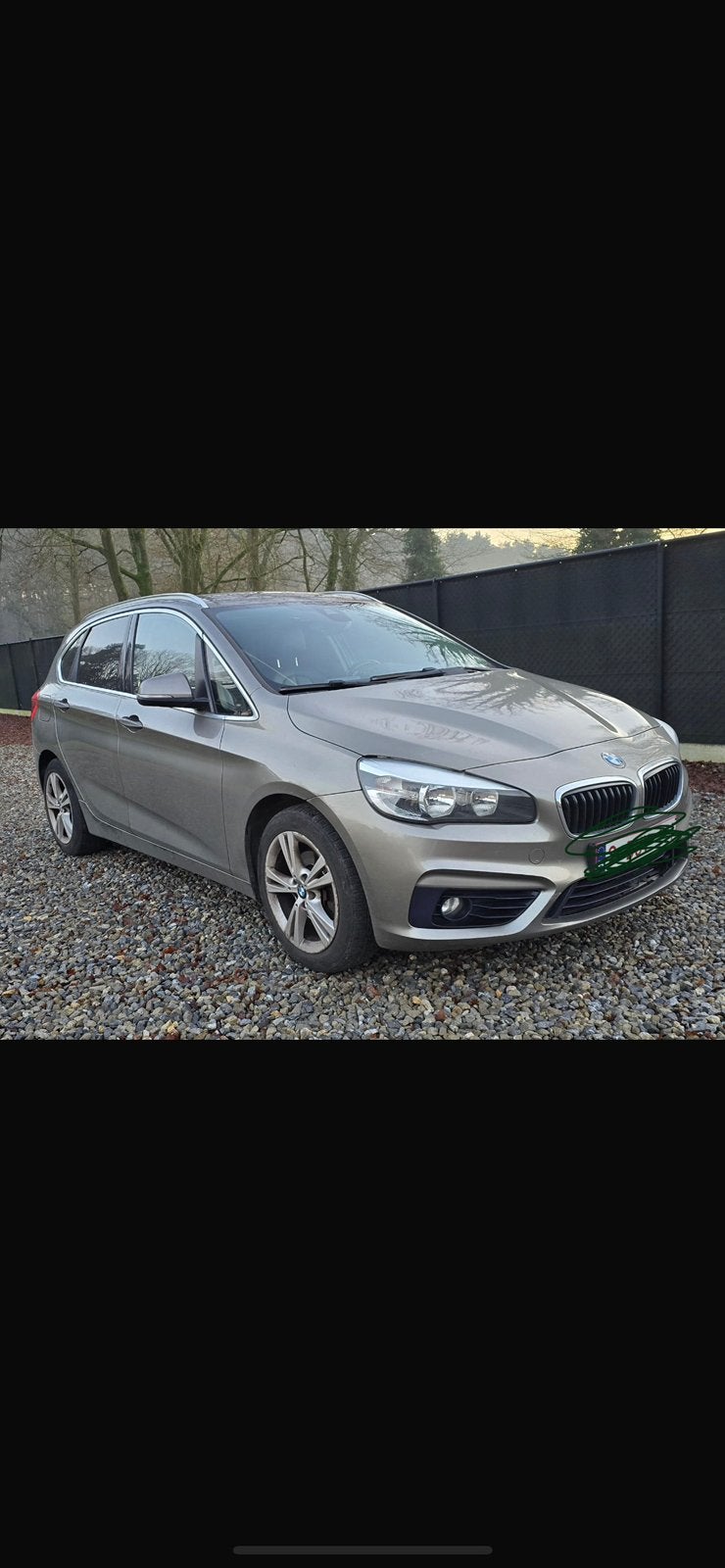 BMW 116D active tourer, Auto's, BMW, Beige, 5 deurs, Particulier, Parkeersensor