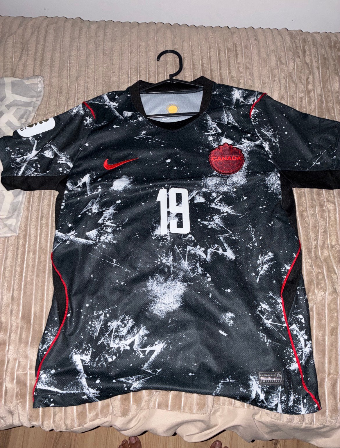 Canada wk shirt ad19, Sport en Fitness, Voetbal, Ophalen of Verzenden, Zo goed als nieuw, Shirt