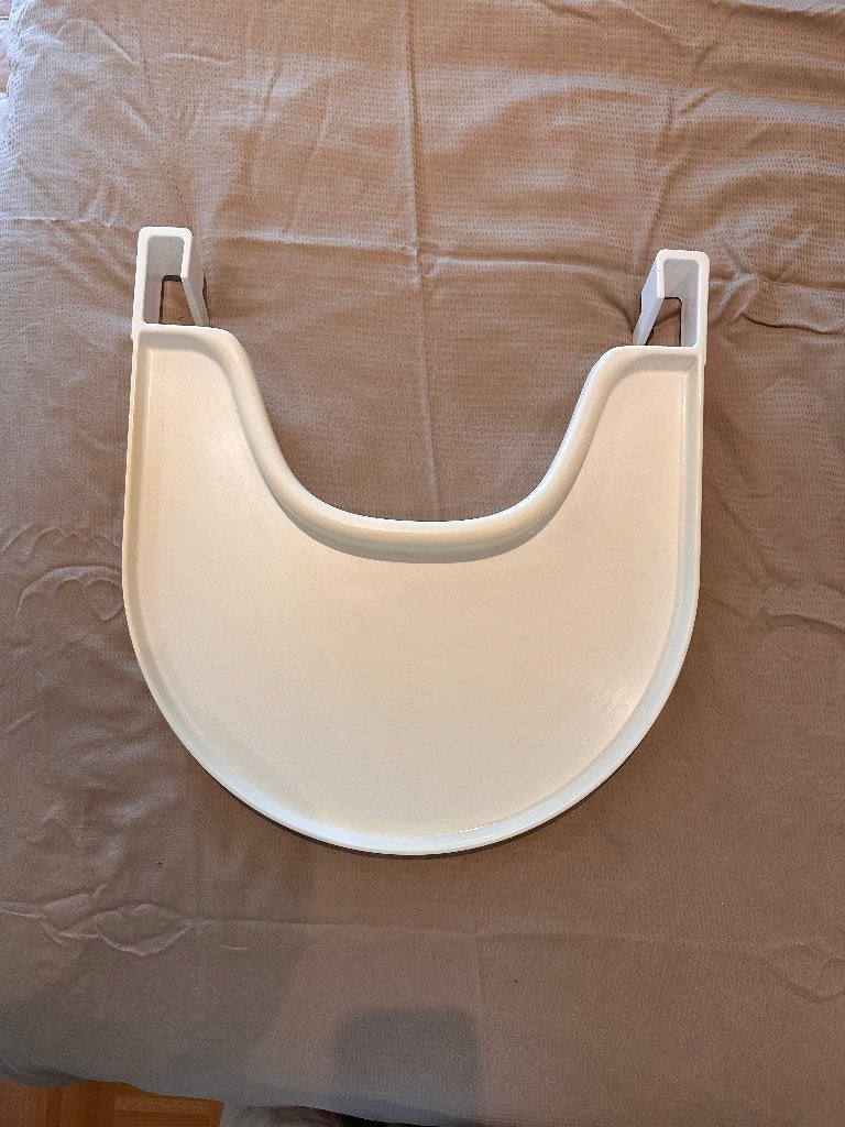 Plateau de jeu pour chaise Stokke Tripp Trapp - blanc, Enlèvement, Utilisé, Autres types, Plateau amovible