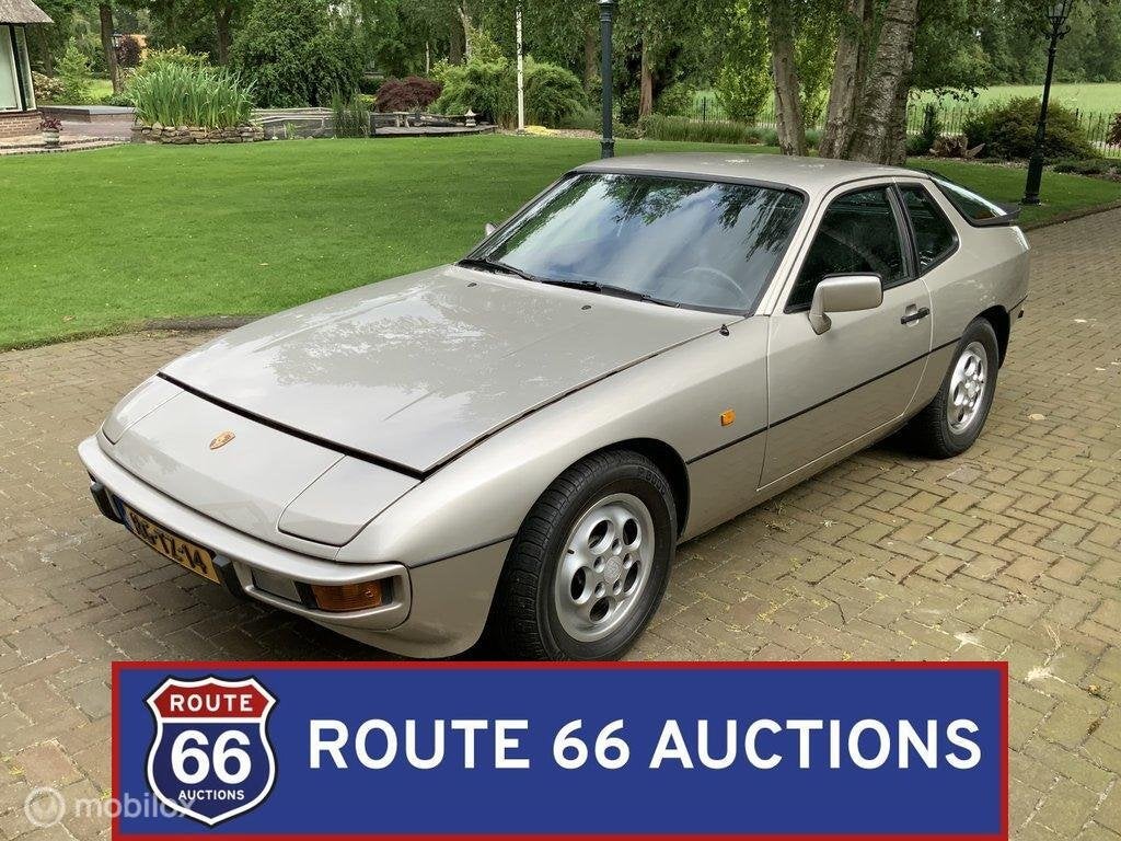 Porsche 924 S | 1986 | Route 66 Auctions, Auto's, Zwart, Bedrijf, Overige carrosserie, Porsche