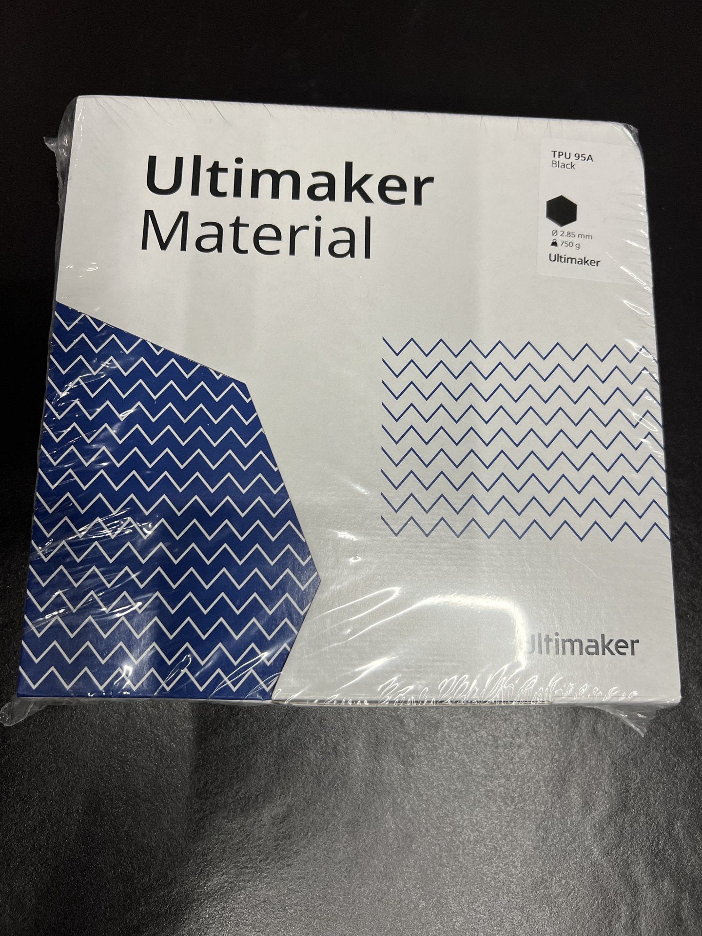 Ultimaker TPU 95A filament zwart 2.85mm 750g nieuw, Ophalen of Verzenden, Nieuw