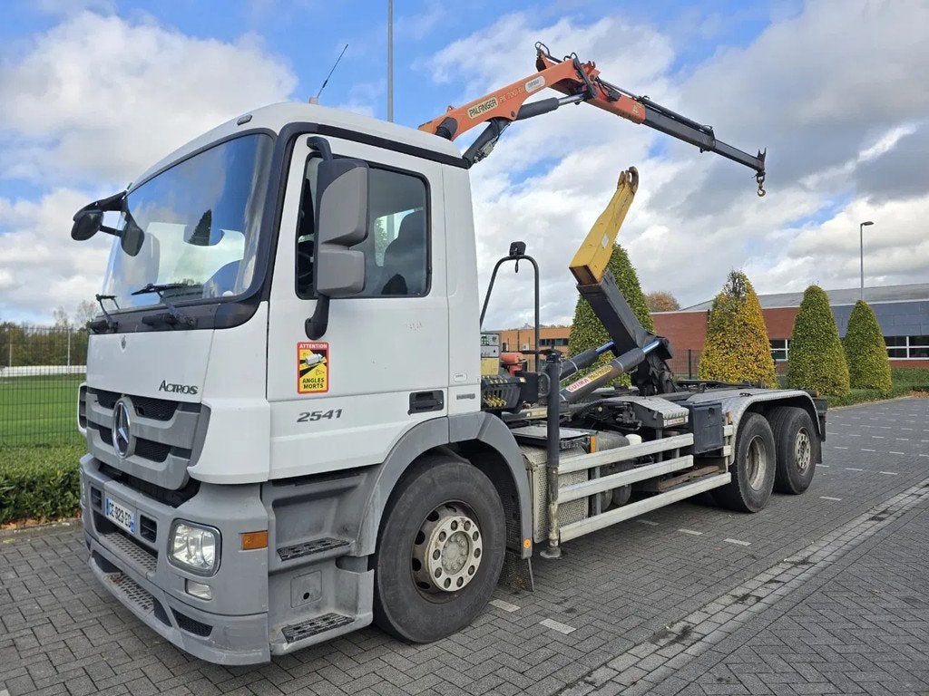Mercedes-Benz Actros 2541 Kraan Palfinger / RETARDER, Autos, Camions, Euro 5, Achat, Entreprise, Diesel