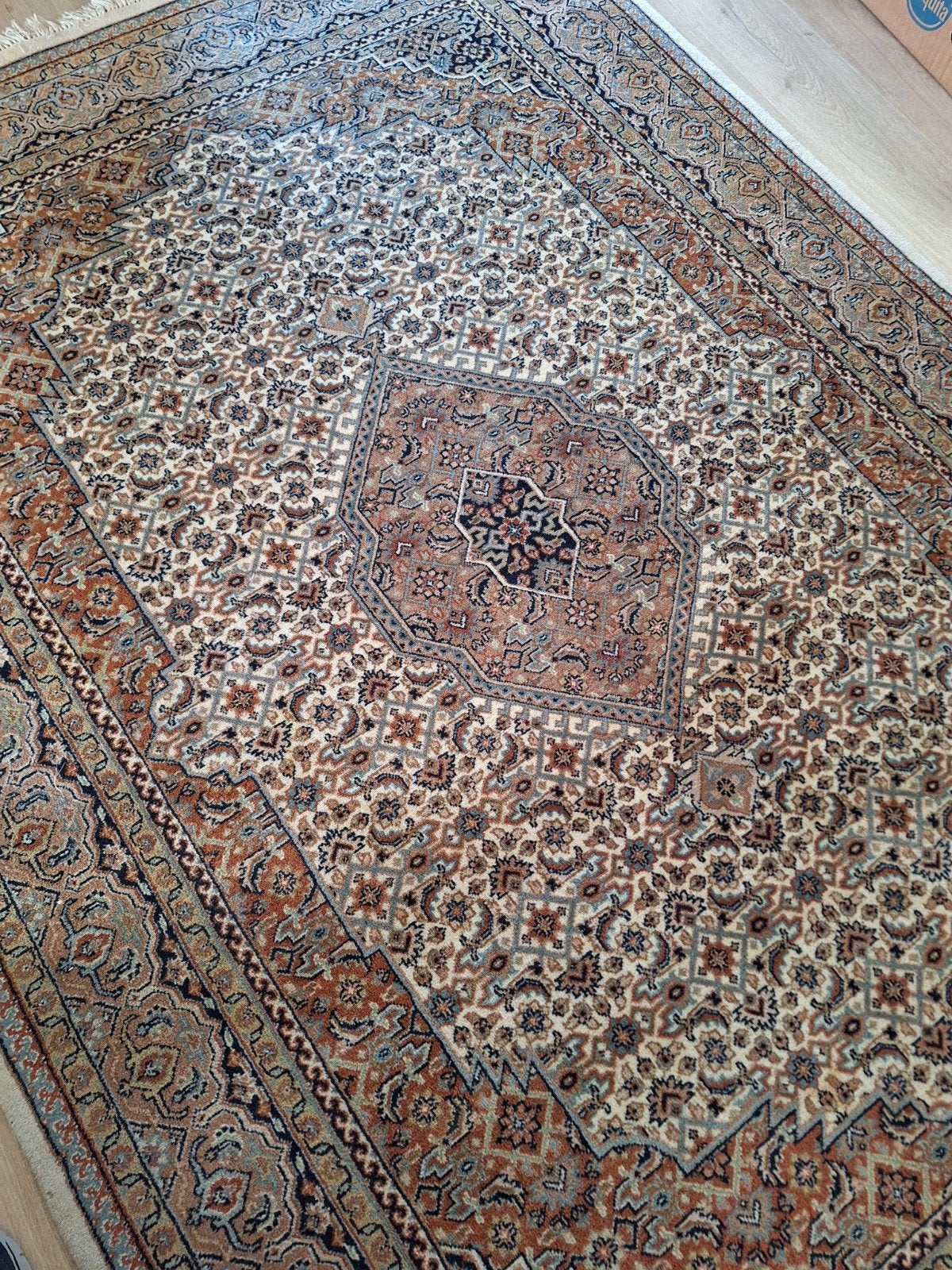MOET NU WEG: Handgeknoopt Bidjar Tapijt 237 x 174 cm, Ophalen, Gebruikt, Bidjar, 200 cm of meer