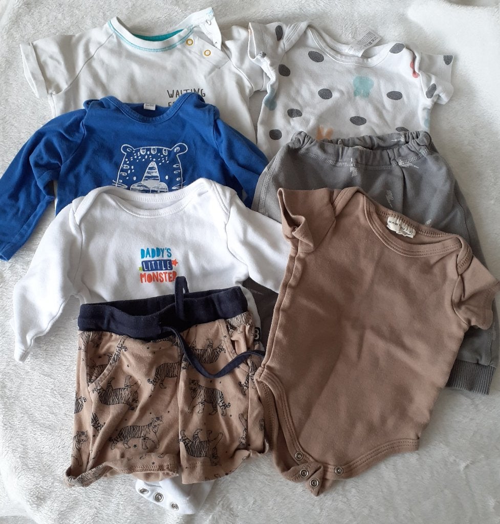 Baby kledingbundel 7 stuks maat 62-68, Ophalen of Verzenden, Nieuw, Maat 62