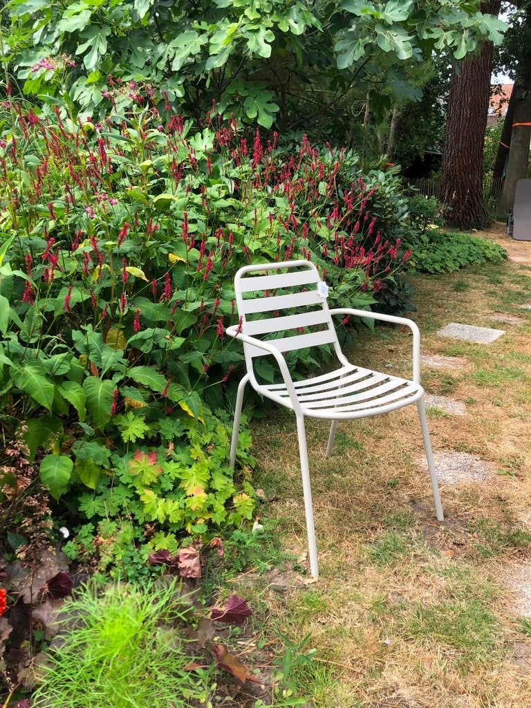 Nouvelles chaises de jardin en métal couleur sable,12 pièces, Enlèvement, Neuf, Métal