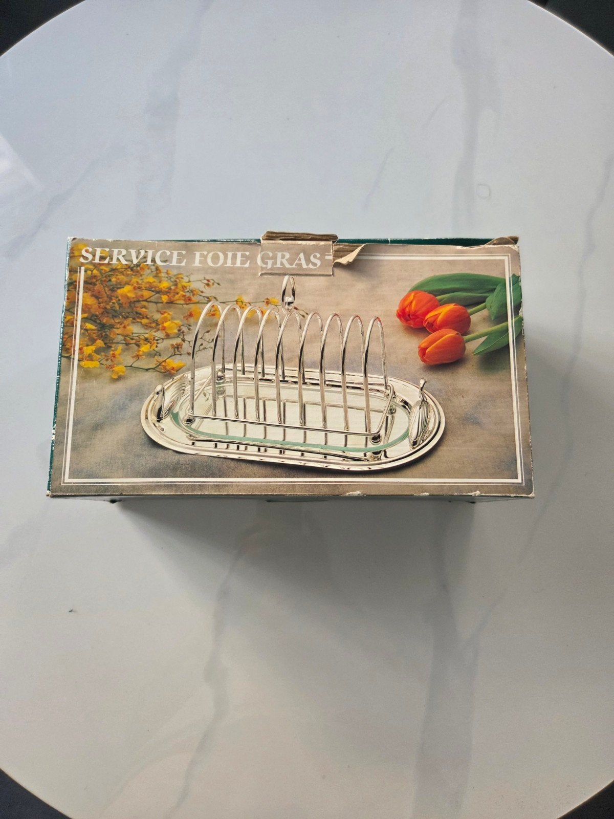 Foie gras-service, Ophalen, Gebruikt, Metaal