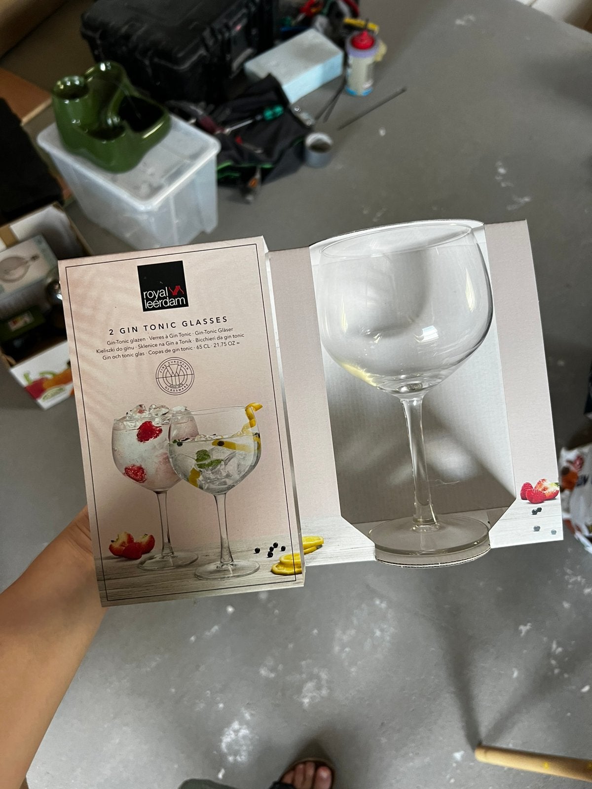 12 gin tonic glazen, Verzamelen, Ophalen, Nieuw