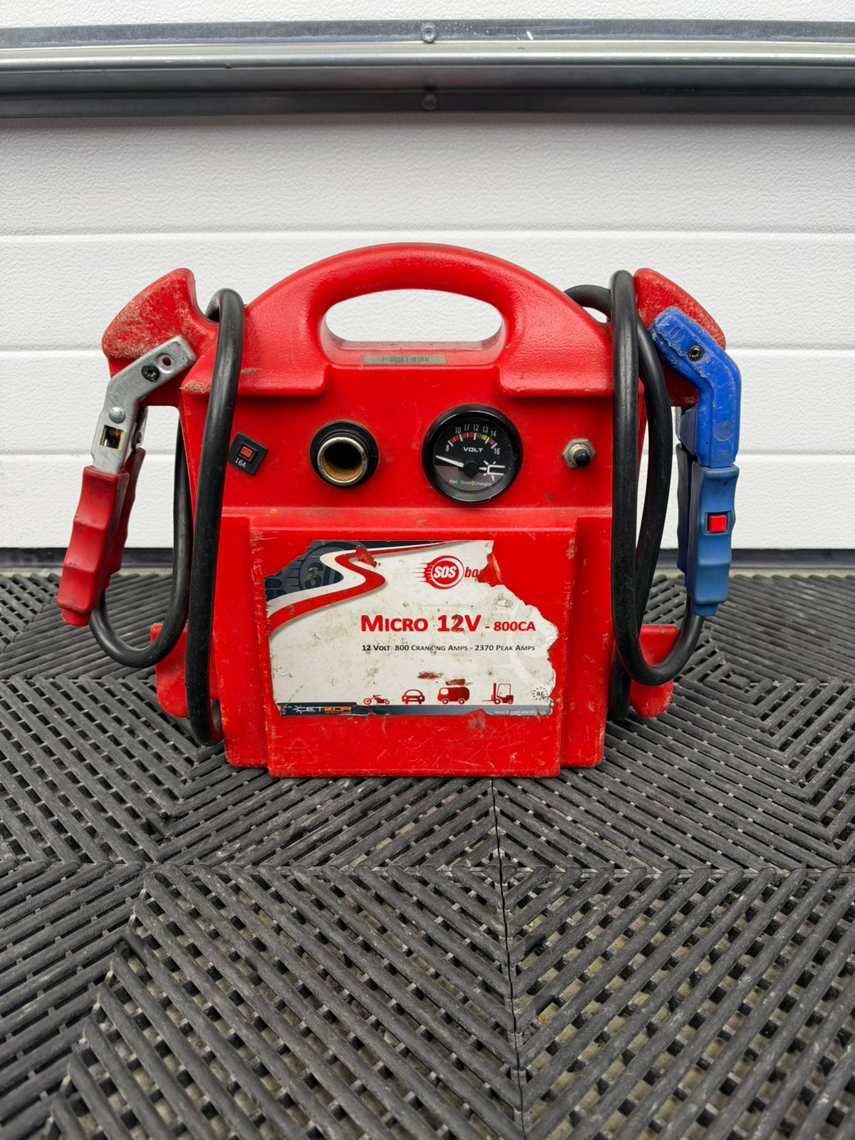 Booster de démarrage professionnel SOS 12V – 800A, Enlèvement, Comme neuf