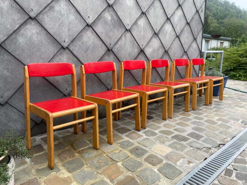 houten stoelen voor kinderen, Ophalen, Gebruikt, Cubique, Vijf, Zes of meer stoelen