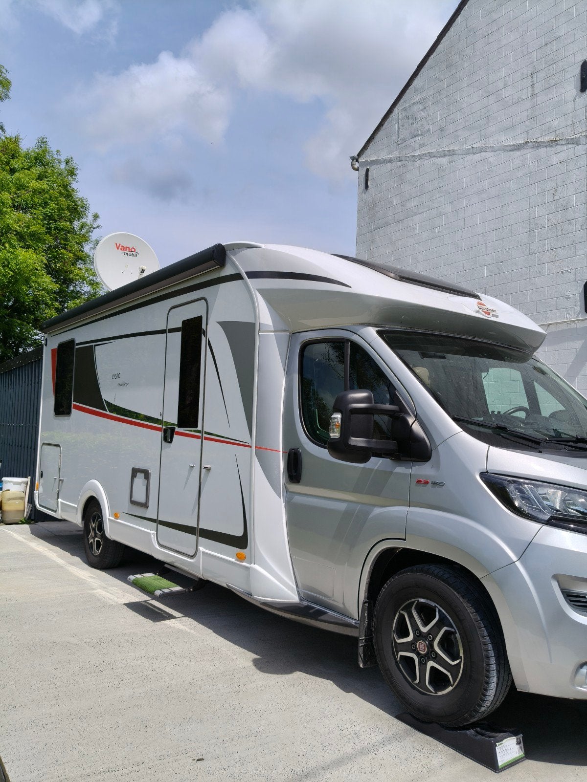 Stacaravan, Caravans en Kamperen, Mobilhomes, Automaat, Fiat, Elektrisch, Particulier