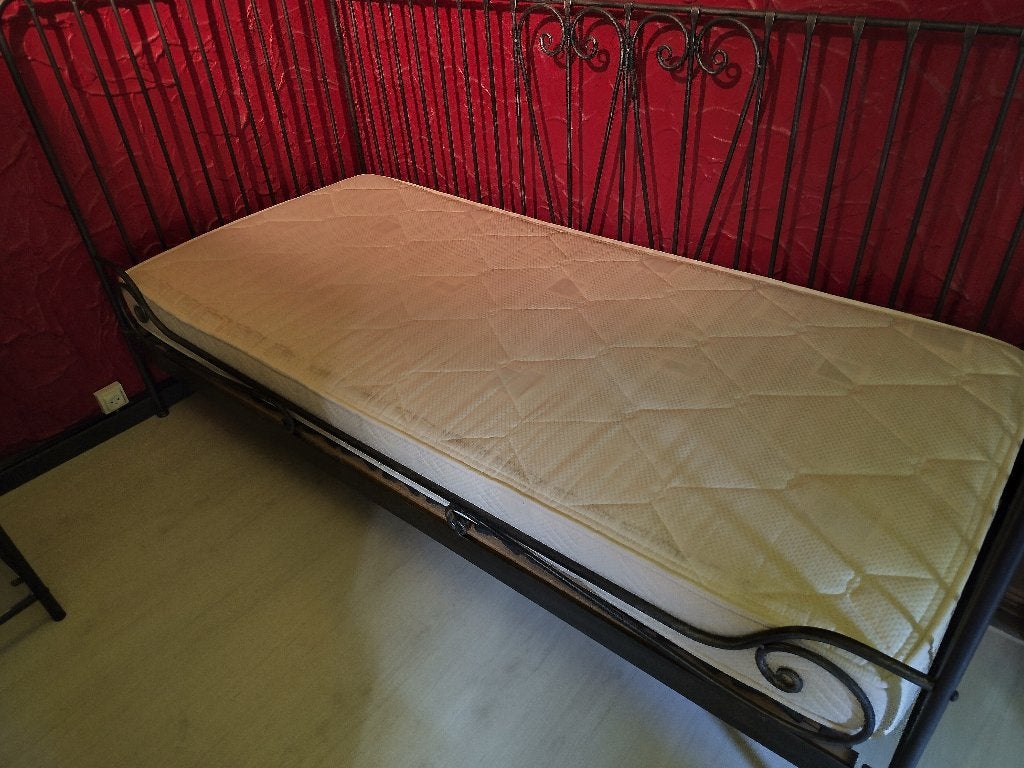 Lit pour 1 personne, Maison & Meubles, 90 cm, Rustiek, Une personne, Enlèvement