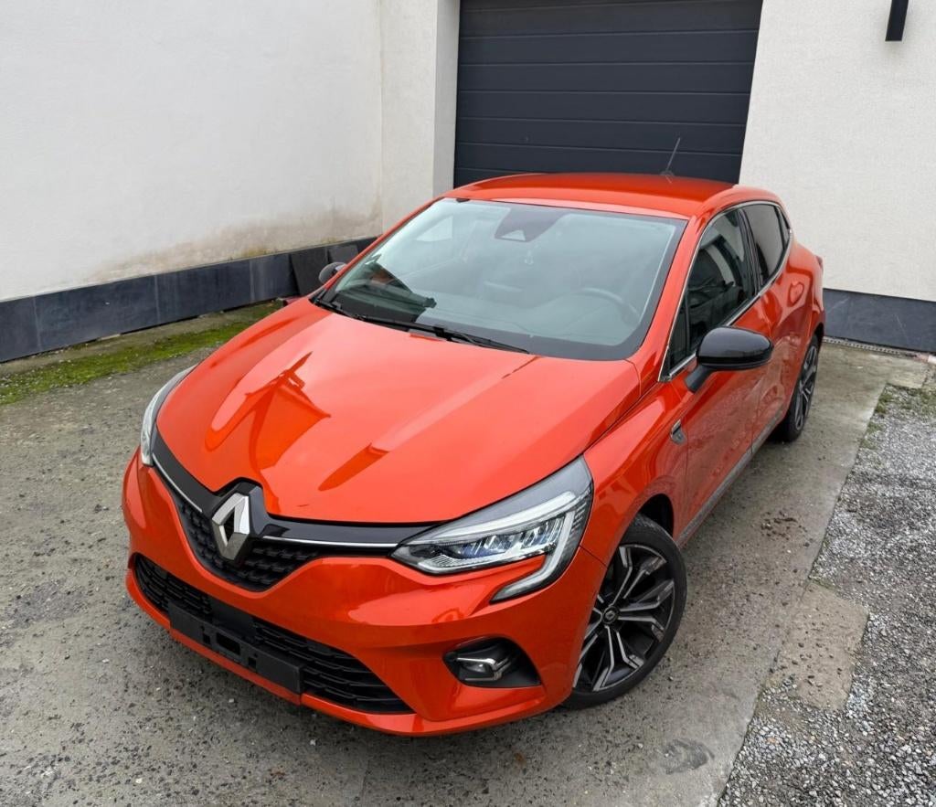 RENAULT CLIO 2019 TCe EDITION/AUTOMAAT/CAMERA, Automaat, 4 deurs, Leder en Stof, 1332 cc