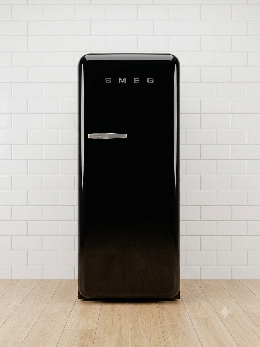 Smeg Koelkast, Ophalen, Gebruikt, Met vriesvak