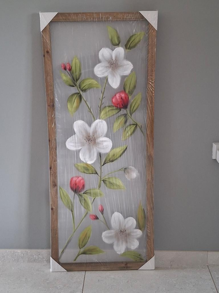 Jolie peinture sur canevas (article neuf ), Enlèvement