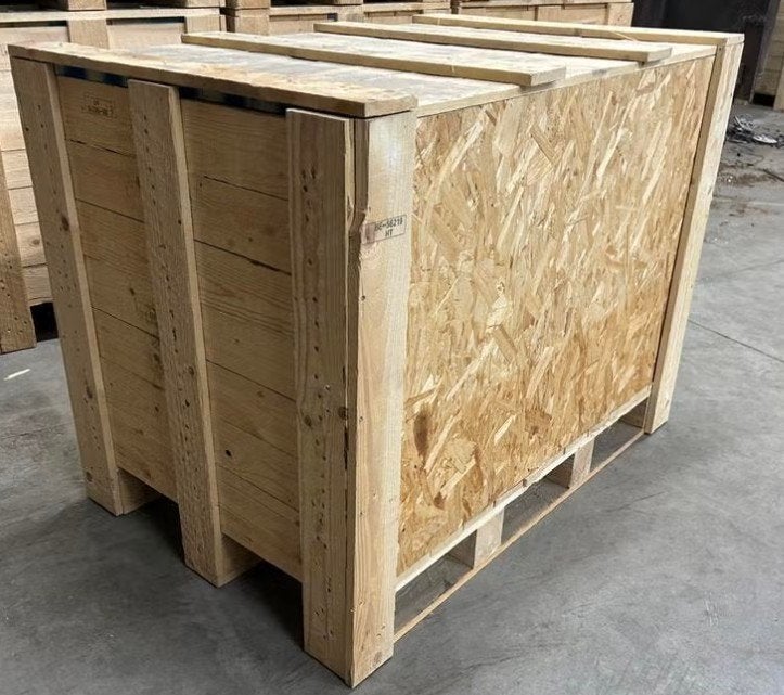 Opslagkist, Europallet formaat, Doe-het-zelf en Bouw, Hout en Planken, Ophalen, Gebruikt, Plank, Minder dan 200 cm