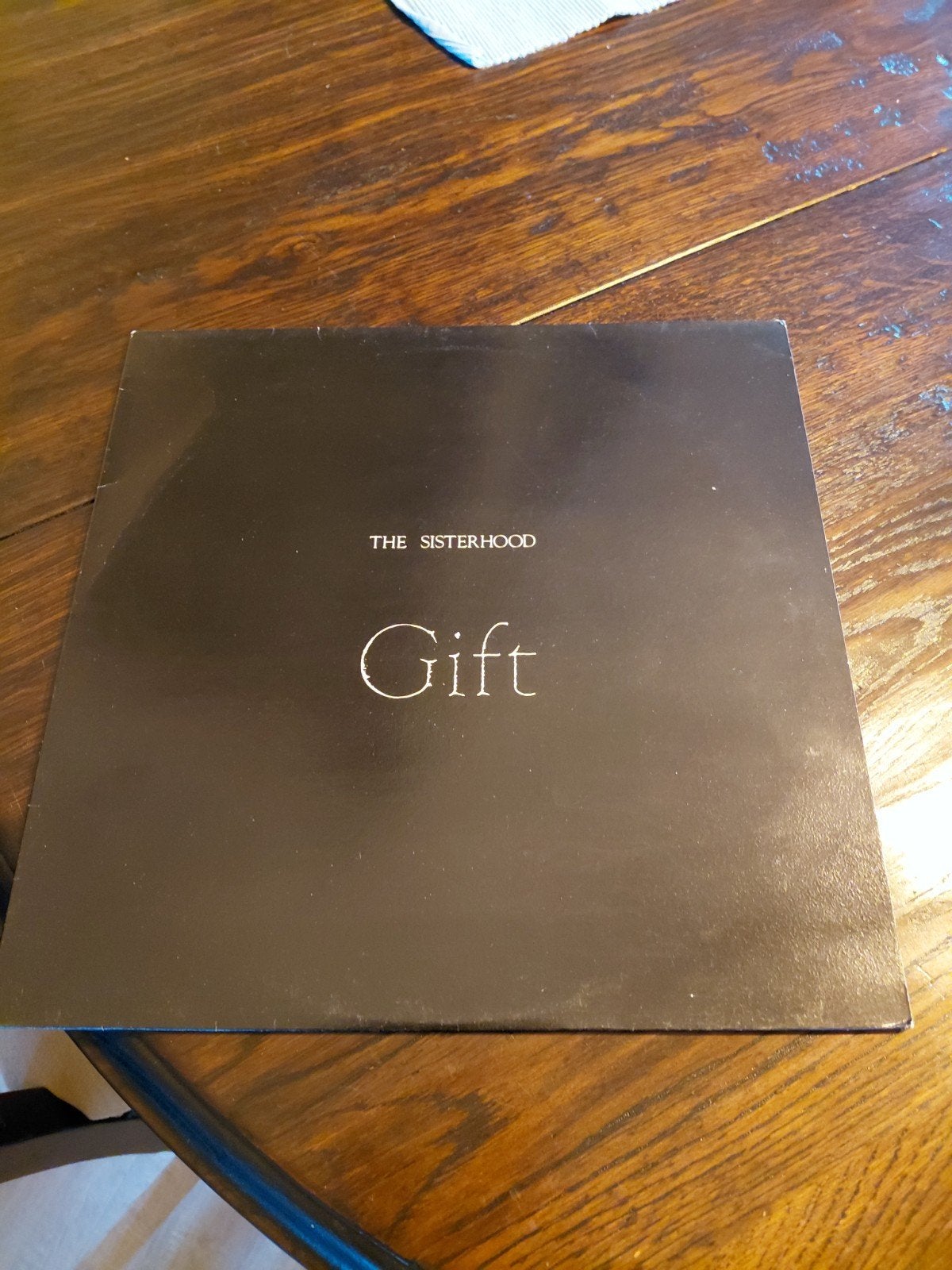 The sisterhood Gift. vinyl lp 1986, Cd's en Dvd's, Vinyl | Rock, LP, Gebruikt, Ophalen of Verzenden, 12 inch