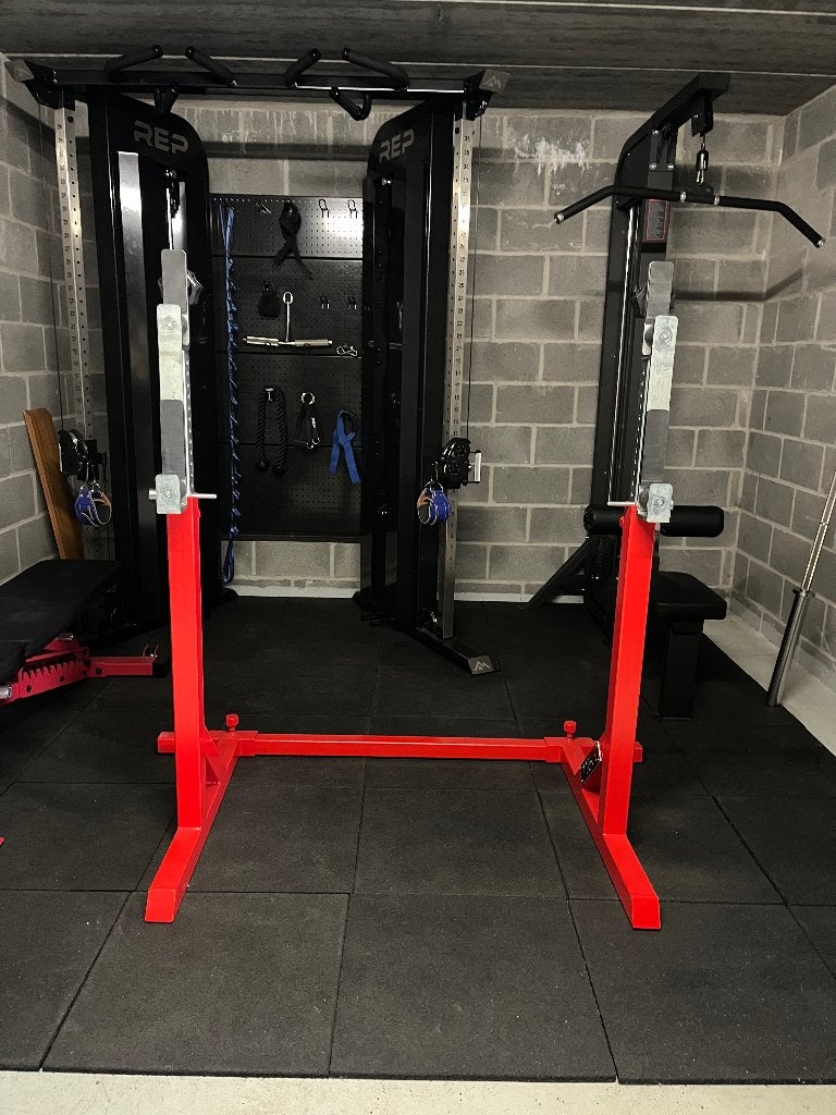 Rack de powerlifting tteka, Sports & Fitness, Équipement de fitness, Enlèvement, Utilisé, Bras, Autres types