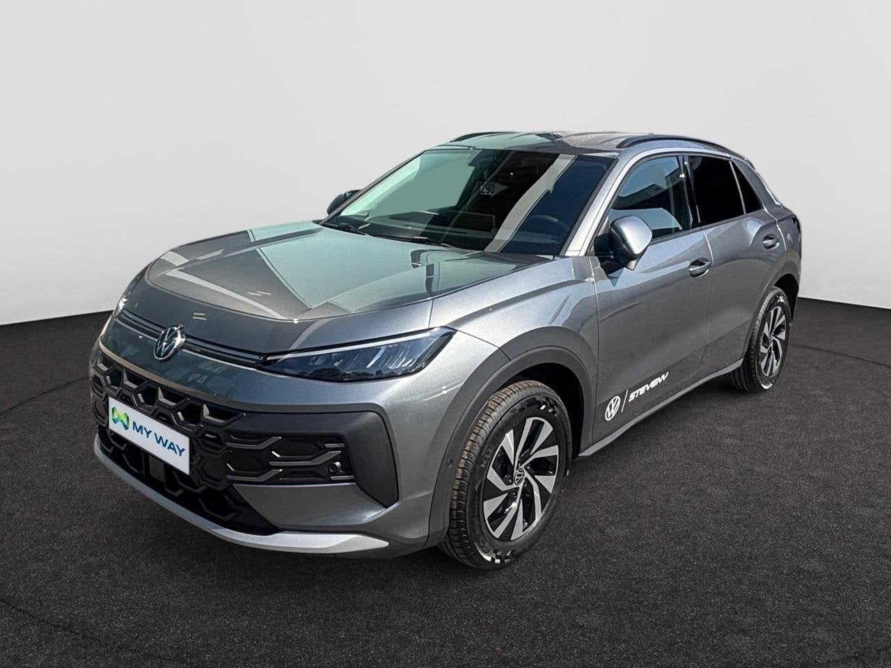 Volkswagen T-Roc 1.5 eTSI mHEV ACT GOAL Edition DSG, Auto's, Automaat, 127 g/km, SUV of Terreinwagen, Zilver of Grijs