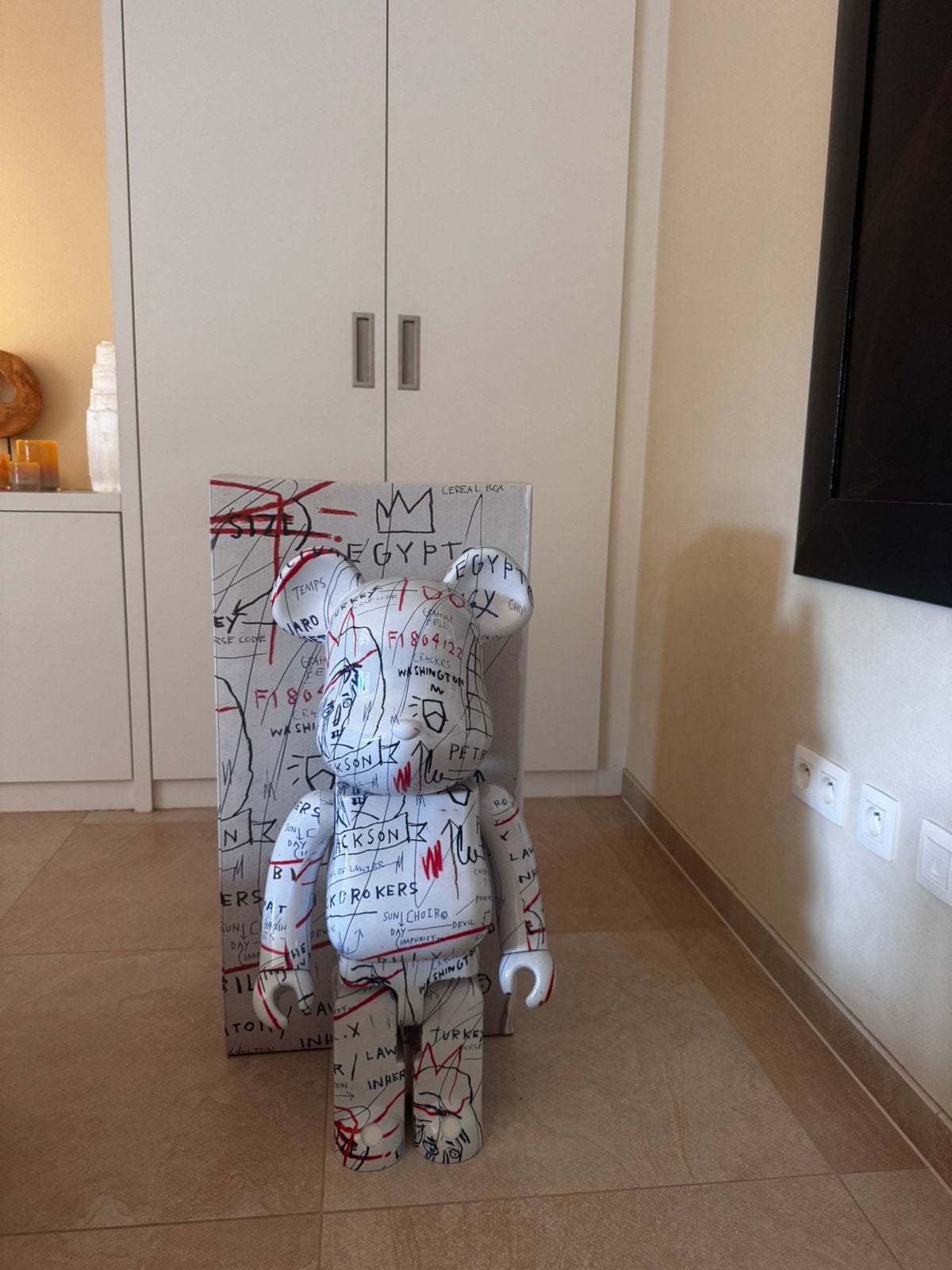 Bearbrick Jean-Michel Basquiat #2 1000%, Enlèvement, Comme neuf