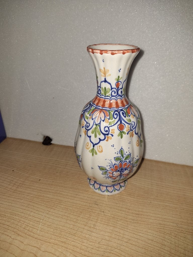 vaasje vintage polychroom, Antiek en Kunst, Ophalen of Verzenden