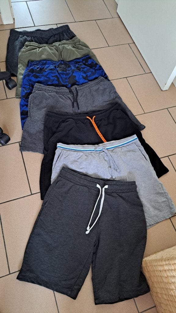 lot 9 shorts pour homme tailles M L et XL (ou à la pièce), Enlèvement ou Envoi, Bleu