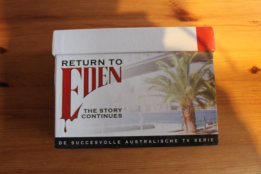 Return to Eden      complete serie    3 delen, Cd's en Dvd's, Engels, Nederlands, Ophalen of Verzenden, Zo goed als nieuw
