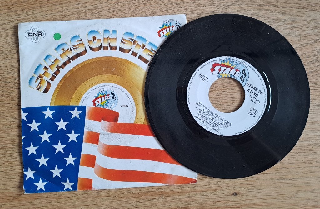 Stars On 45 - Stars On Stevie, Pressage original, 7 inch, Utilisé, R&B et Soul