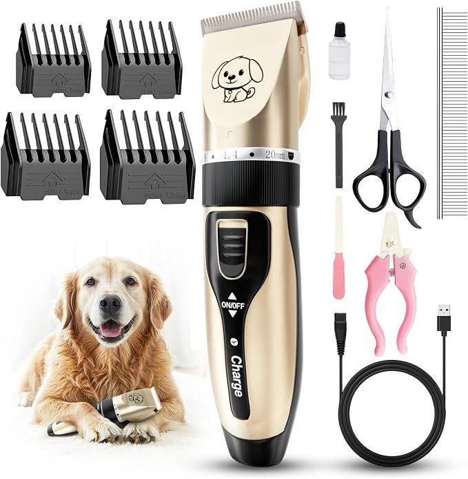 Kit de toilettage professionnelle, Animaux & Accessoires, Enlèvement, Comme neuf, Tondeuse