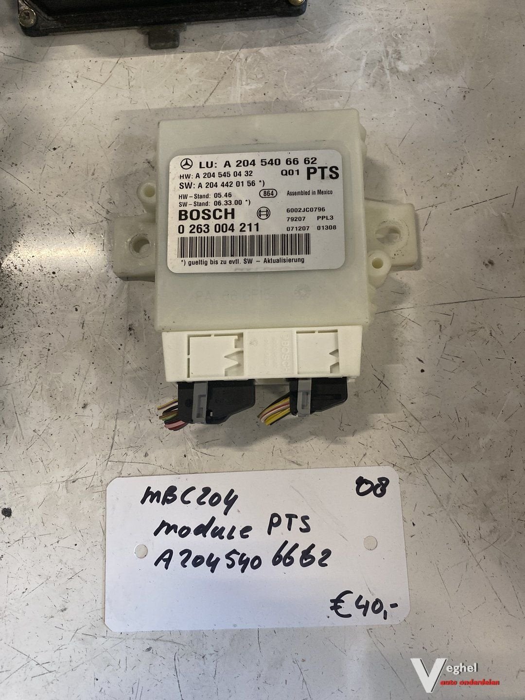 Mercedes C204 sw 220cdi 2008 PTS Module, Gebruikt, -, -, Ophalen of Verzenden