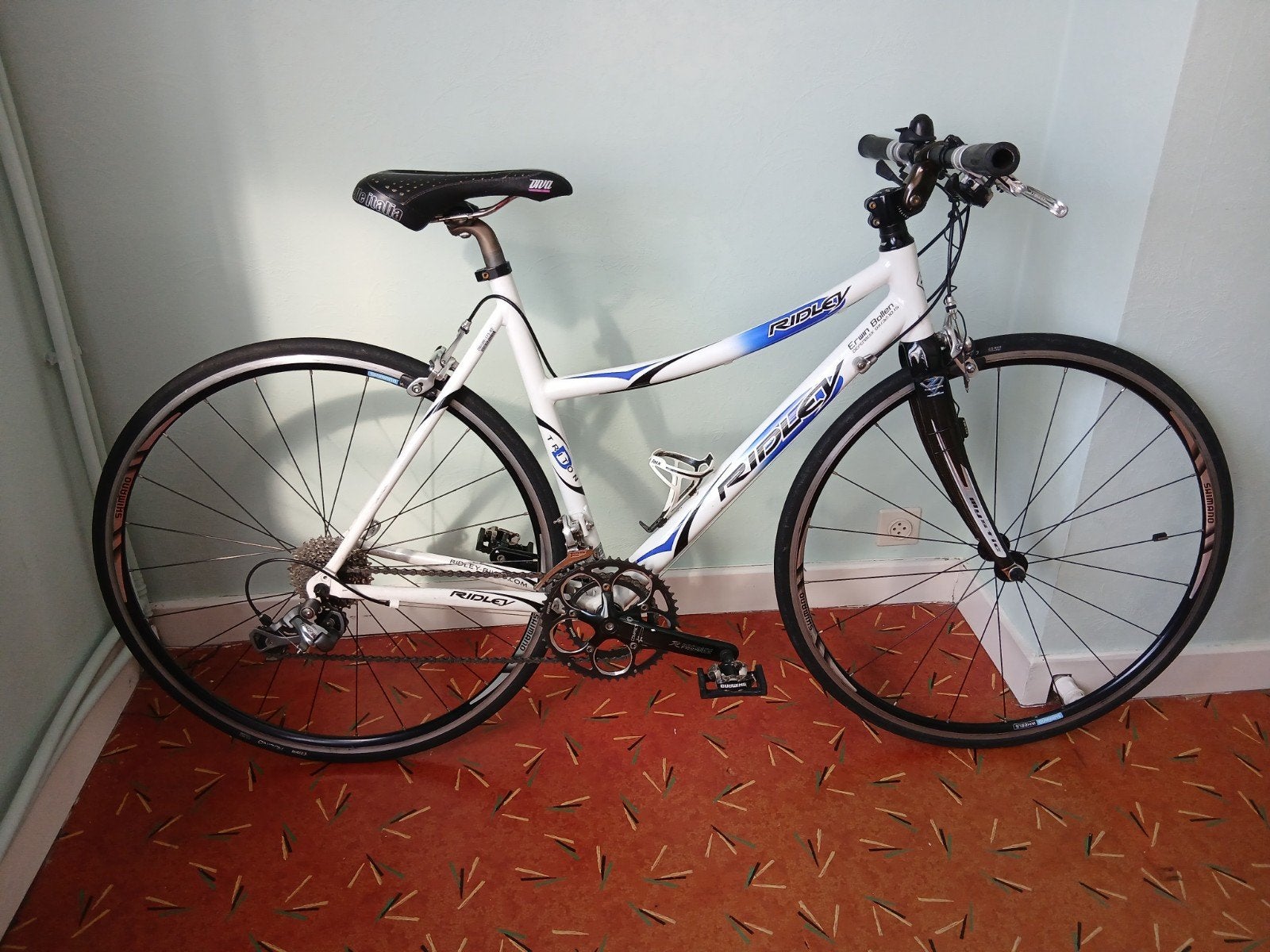 Ridley Triton Racefiets D5  damesfiets – Shimano Tiagra  9, Fietsen en Brommers, Overige merken, Minder dan 10 versnellingen, 53 tot 56 cm