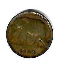 congo belge 1 franc 1949 km 26 xf, Envoi, Autres pays, Monnaie en vrac