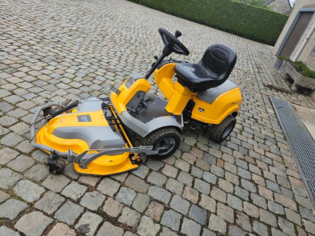 Stiga park 420P, Tuin en Terras, Zitmaaiers, Ophalen, Elektrische starter, Zo goed als nieuw, Stiga Park