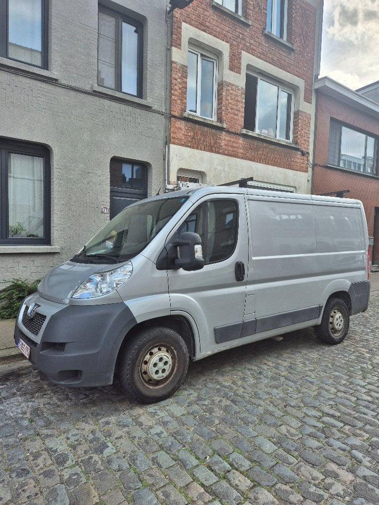 Peugeot Boxer, Auto's, Voorwielaandrijving, Stof, 4 cilinders, Grijs
