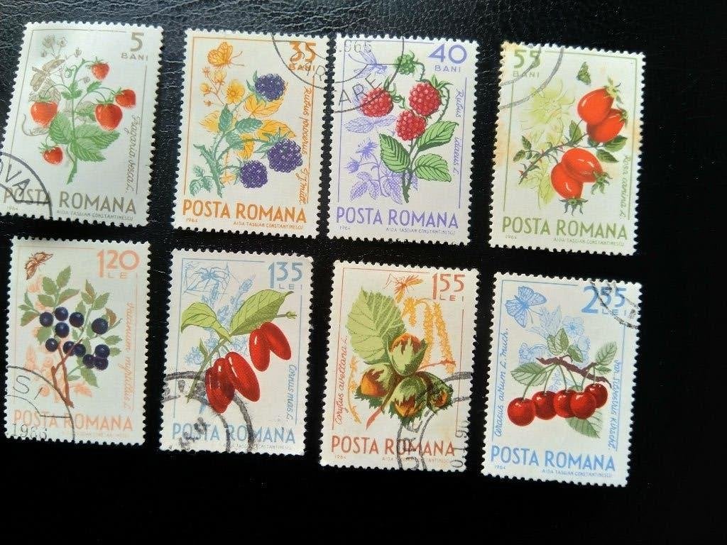 Fruits, Roumanie 1964, Envoi, Affranchi, Animal et Nature