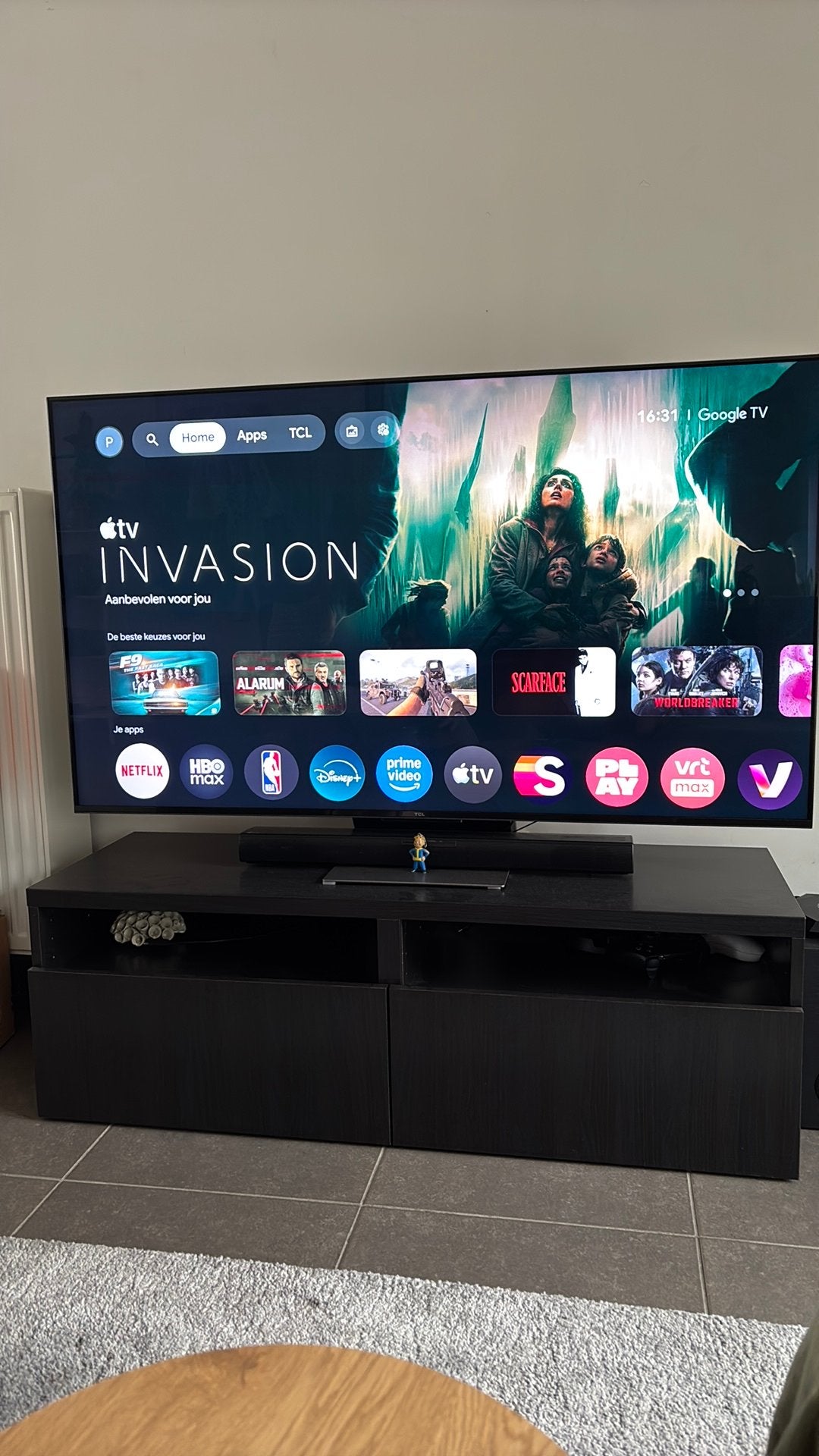 IKEA Tv kast “Besta”, Ophalen, Gebruikt, 100 tot 150 cm, Minder dan 100 cm