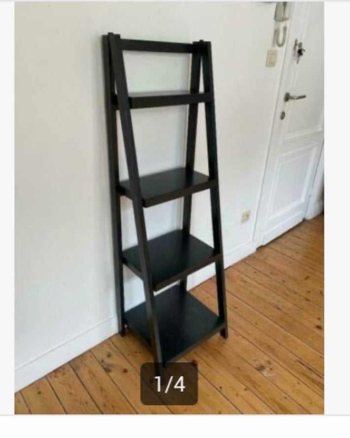 Zwart wandrekje, Huis en Inrichting, Woonaccessoires | Wandplanken en Boekenplanken, Ophalen, Gebruikt