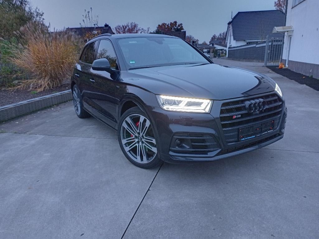 Prachtige Schadevrije Audi SQ5 3.0 Tfsi, Autos, Audi, Phares entièrement LED, Achat, Euro 6, Noir