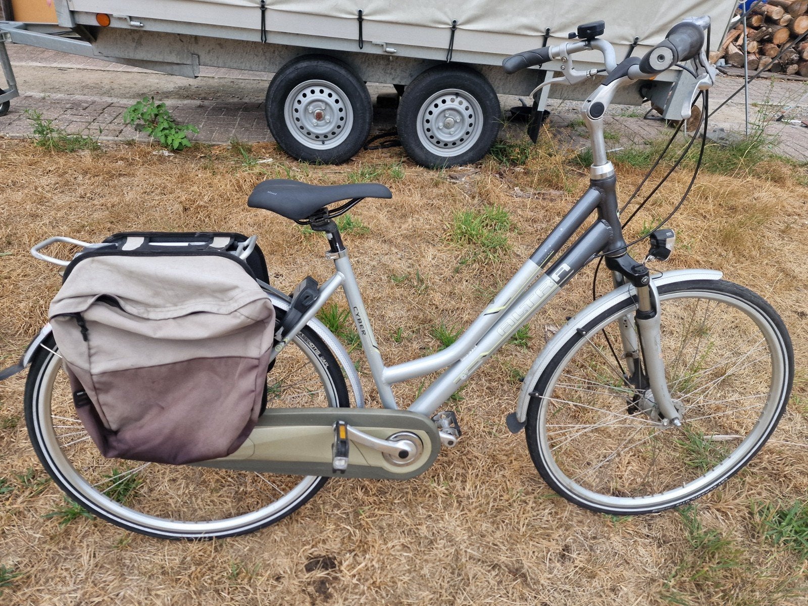 damesfiets altra cybers 28" 49 cm, Vitesses, Frein à tambour, Enlèvement, Utilisé