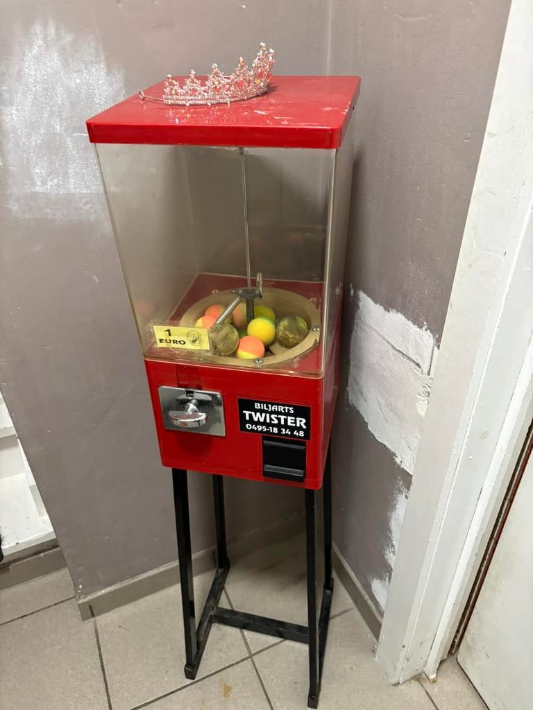 Soeelgoed automaat, Ophalen, Gebruikt